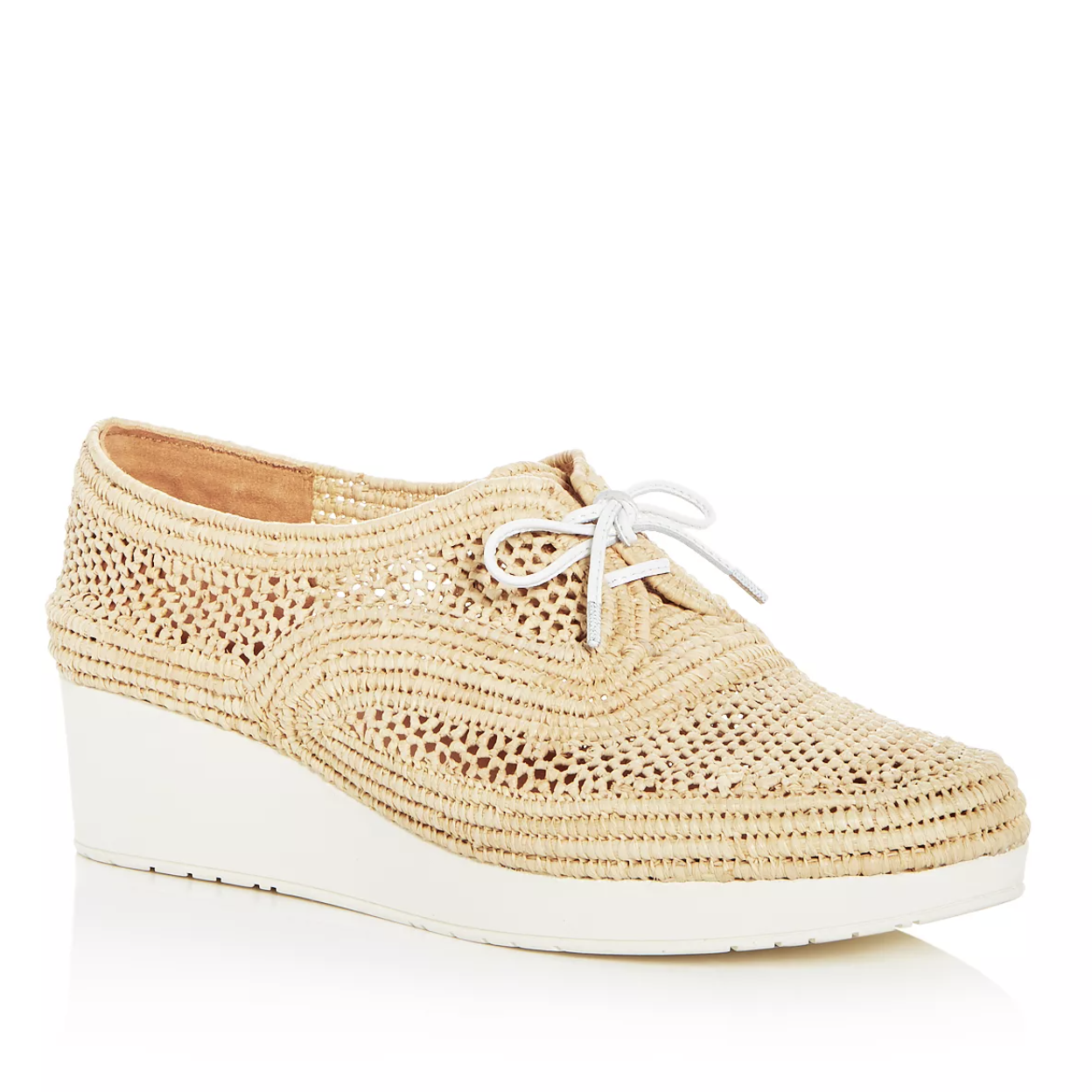 Clergerie Lisa Woven Wedge Platform Oxfords — UFO No More